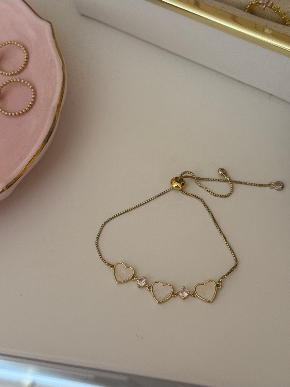 Gold Heart bracelet
